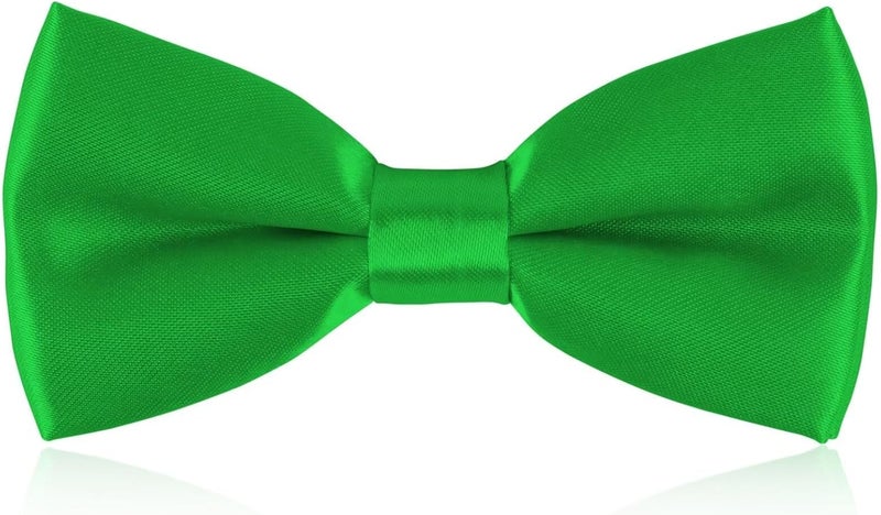 FELYSIK Satin Bow Ties for Boys Kids Toddler Baby Pretied Bowties for Prom Event Wedding, Multi Color - Image 1